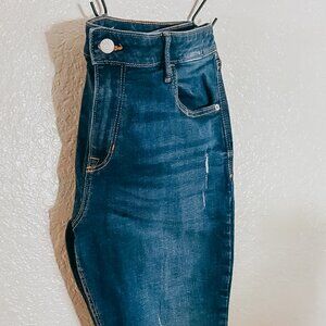 OLD NAVY JEANS / ROCKSTAR SKINNY / HIGH RISE / 16 SHORT
